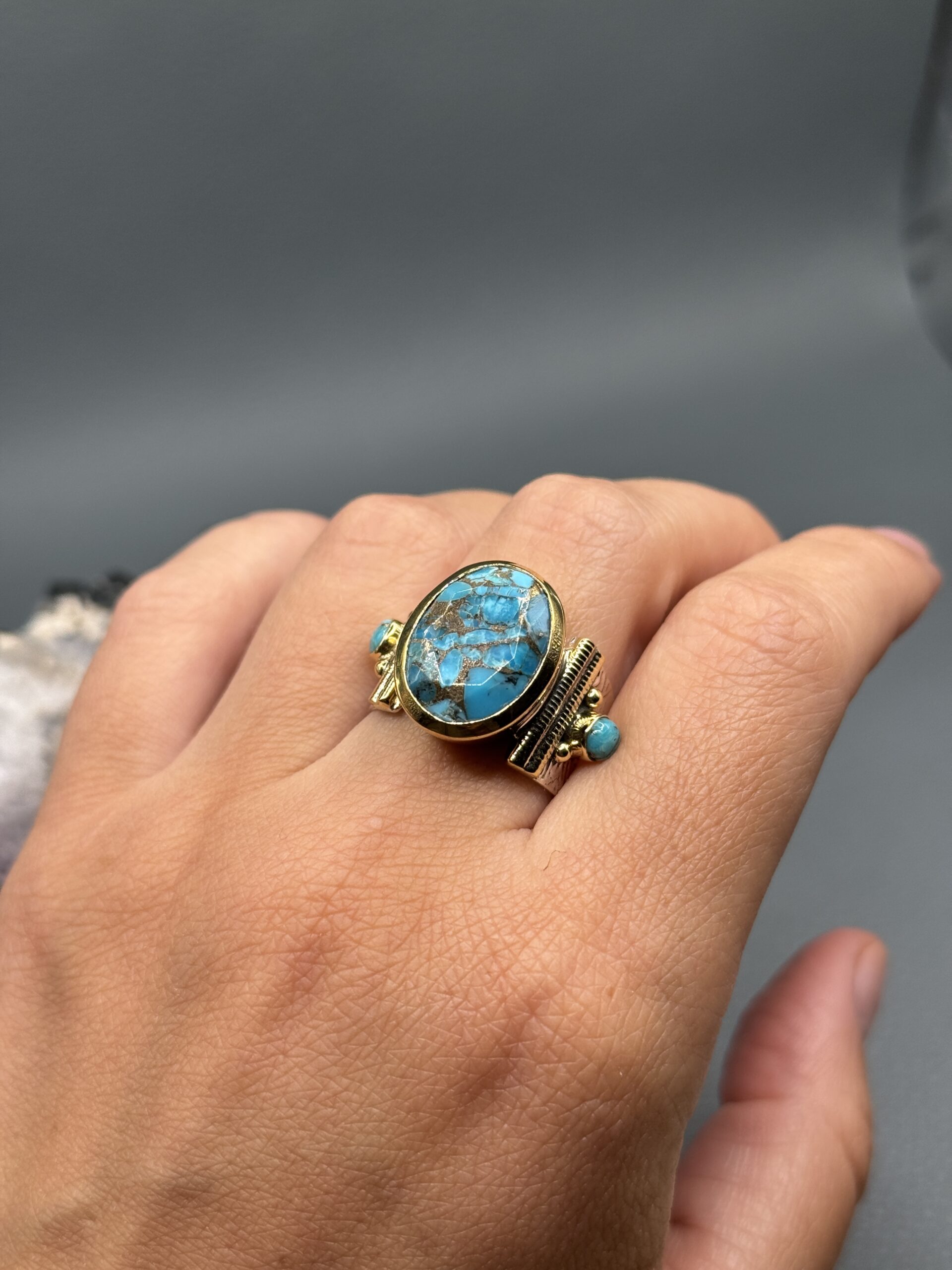 IMG_8762 Каблучка з бірюзою. - Зображення 1