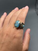 Каблучка з бірюзою. - Зображення 2