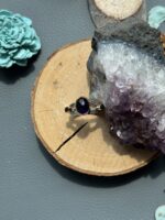 Безрозмірна каблучка з аметистом. - Зображення 4