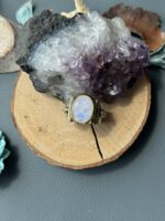 Каблучка з місячним каменем. - Зображення 5