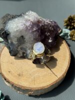 Каблучка з місячним каменем. - Зображення 3