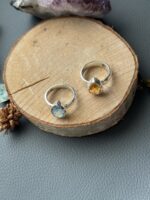 Каблучка з цитрином. - Зображення 4