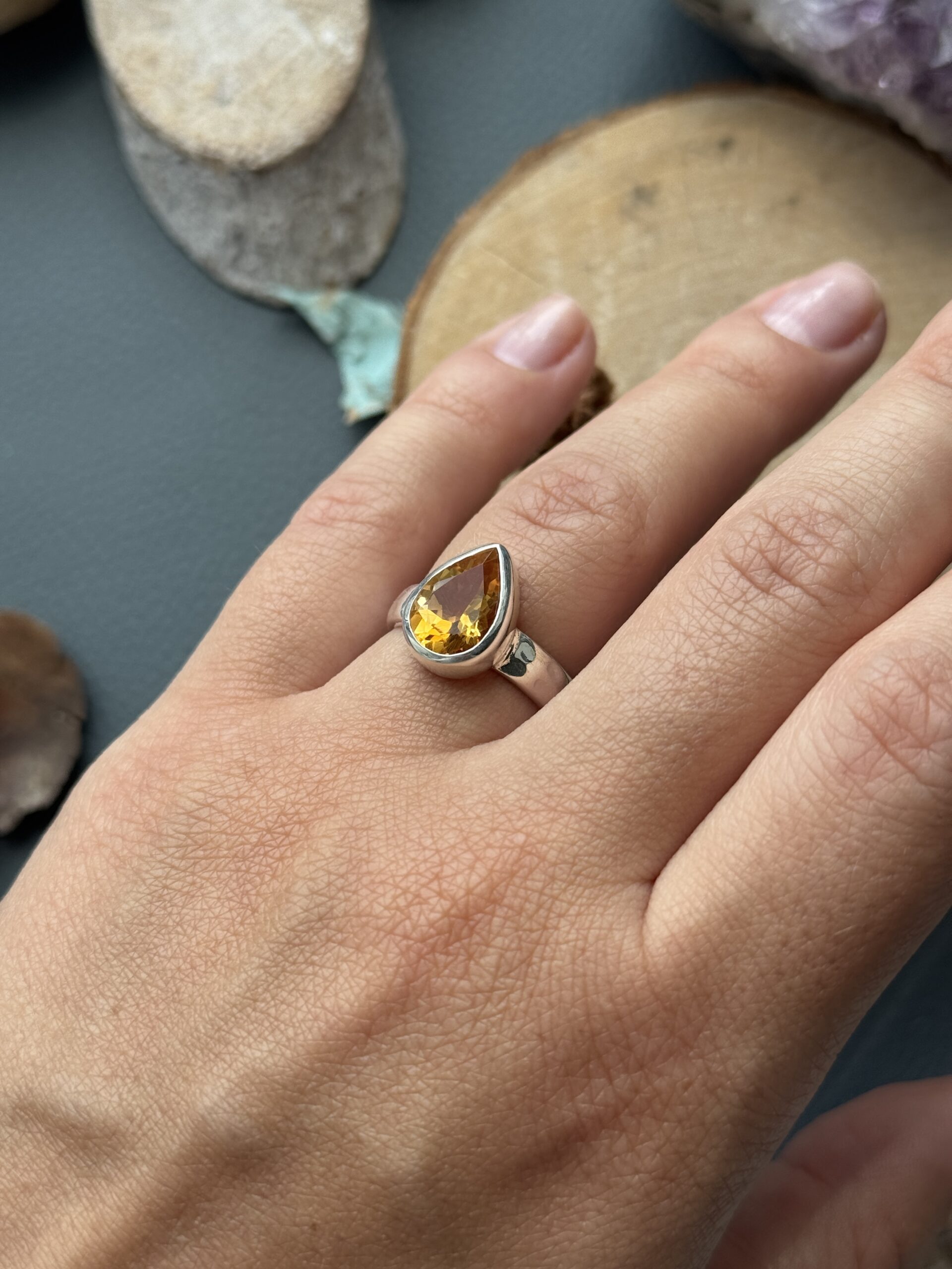 IMG_8872 Каблучка з цитрином. - Зображення 1