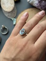 Каблучка з топазом. - Зображення 2