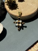 Хрестик з сапфіром. - Зображення 2