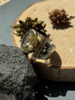 Каблучка з цитрином. - Зображення 2