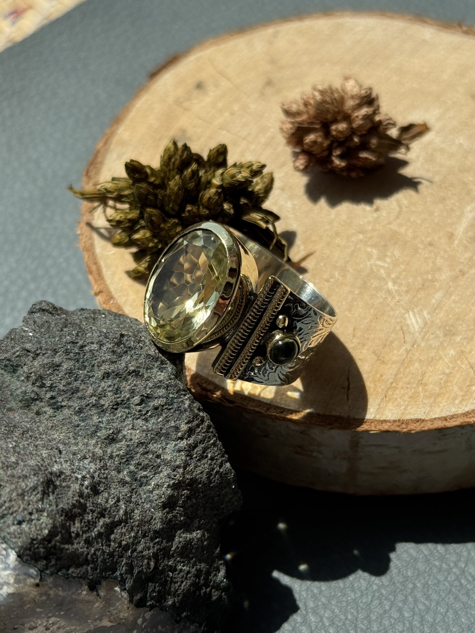 IMG_8945 Каблучка з цитрином. - Зображення 1