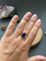 Каблучка з сапфіром. - Зображення 4