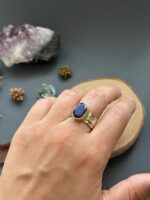 Каблучка з сапфіром. - Зображення 3