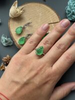 Комплект зі смарагдом. - Зображення 6