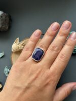 Каблучка з сапфіром. - Зображення 4