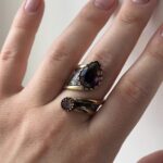 Каблучка з турмаліном. - Зображення 2