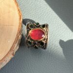 Каблучка з турмаліном. - Зображення 3