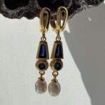 Сережки з сапфіром. - Зображення 2