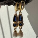 Сережки з сапфіром. - Зображення 4