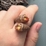 Безрозмірна кабулчка з цитрином.