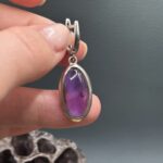 Сережки з аметистом. - Зображення 2